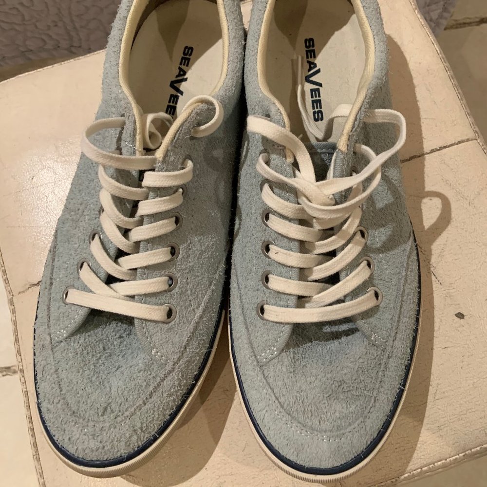 Baby Blue Suede SeaVee's
